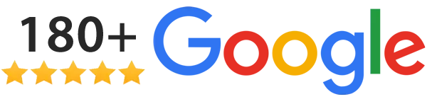 180 Plus Five Star Google Reviews
